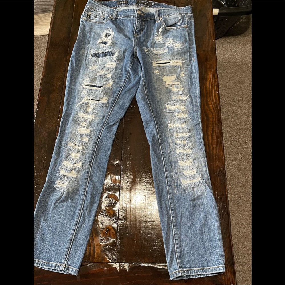 Torrid premium boyfriend jeans size 12 super hot